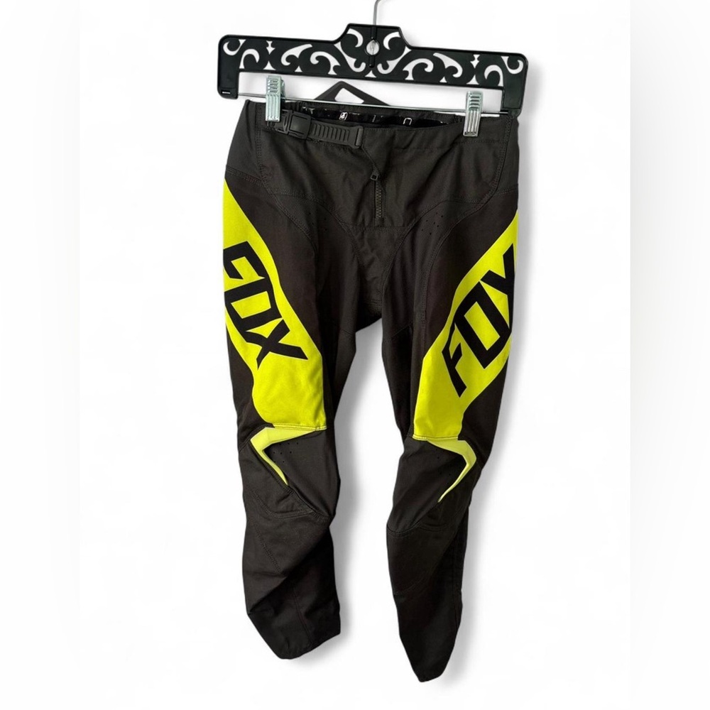 Fox  Dynamic Black and Yellow Pants